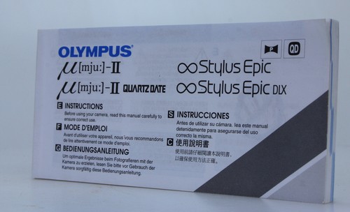 Olympus mju stylus epic - mju,