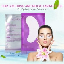 10 Paires X 2 Patchs gel coussin cils Extension & Coloration Autocollant   