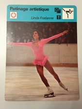 CARTE EDITIONS RENCONTRE 1978 / PATINAGE ARTISTIQUE - LINDA FRATIANNE