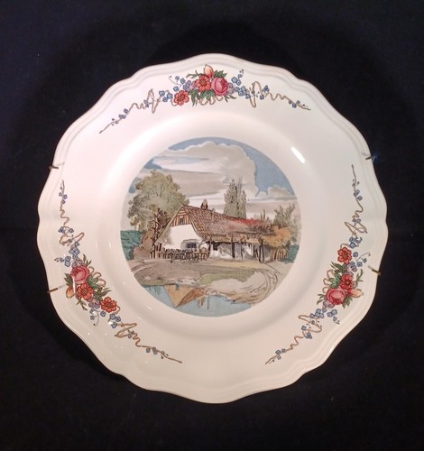 Assiette ancienne - assiette, de