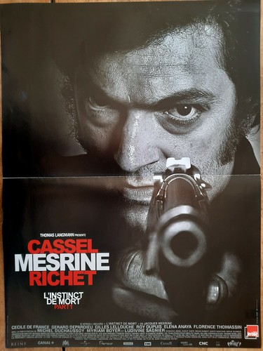 Affiche mesrine instinct de - mesrine, l'instinct