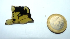 A01 /Pin's Pins Pin VINTAGE chien husky, chiot chien, Pin's animal domestique