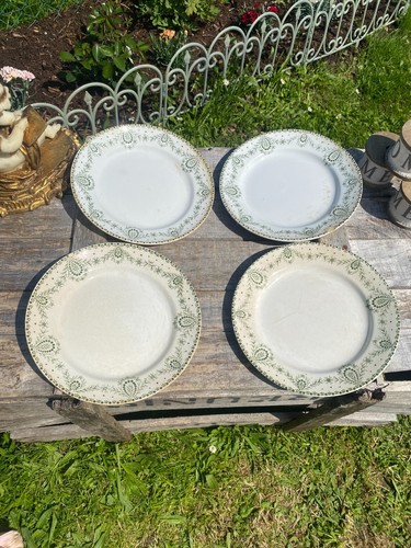Assiettes plates service - -,