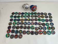 2 Montre Yo-Kai Watch + Lot De  76 Médaille YO KAI