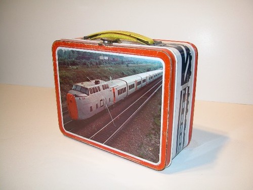 Canadian train vintage metal - -,