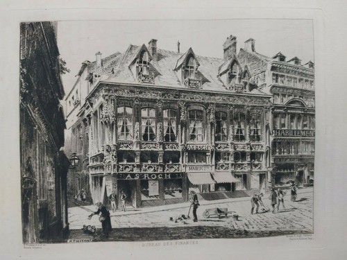 Rouen illustré augé henri - rouen,