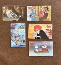 LOT DE 5 TELECARTES CINEMA DESSIN ANIME Bernard Bianca WALT DISNEY