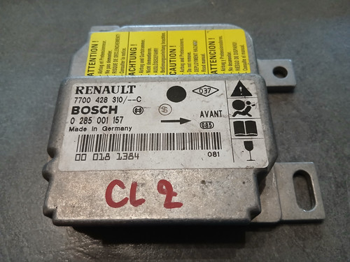 Calculateur airbag renault - calculateur,