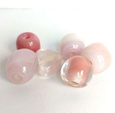 Lot perles de verre - lot,