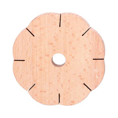 Disque bois kumihimo - disque, pour