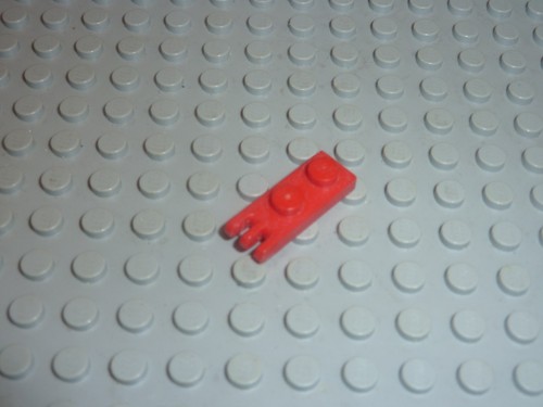 Charnière lego vintage rouge - charnière,