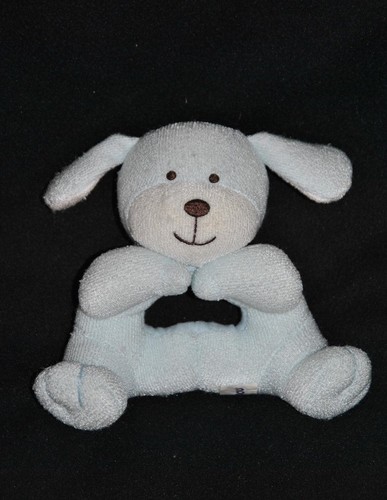 Doudou chien bleu - bleu, luminou