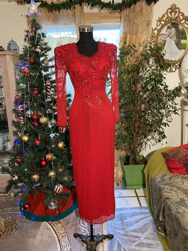 Robe bal rouge élégante - bal,