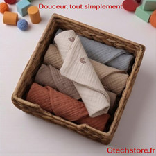 Serviettes de bain bébé en