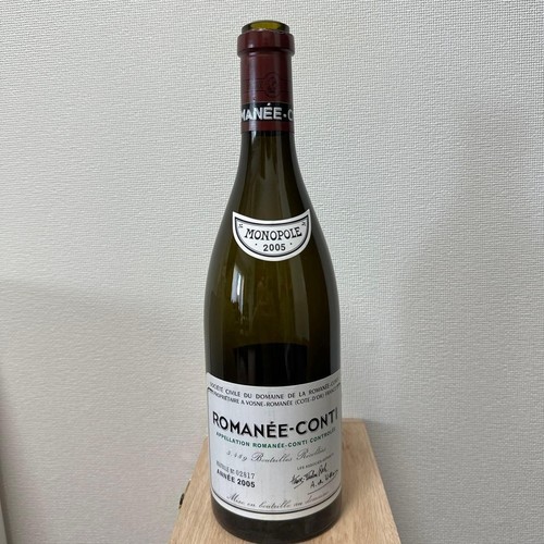 Bouteille vide romanée conti - vide, romanÉe-conti