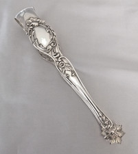 BOULENGER Pince à sucre en métal argenté patte en forme de feuillage