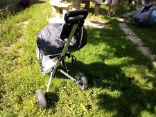 CHARIOT DE GOLF 2 ROUES - POUR SAC DE GOLF Trépied - BLUE GREEN - a Prim' -