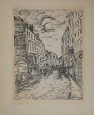 Maurice De Vlaminck : "Rue De