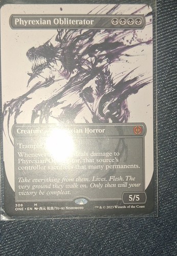 Phyrexian obliterator - phyrexian,