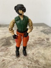 GIJOE GI JOE VINTAGE HOT SEAT V1 HASBRO 89 PILOTE RAIDER LOOSE COMPLET BEL ÉTAT