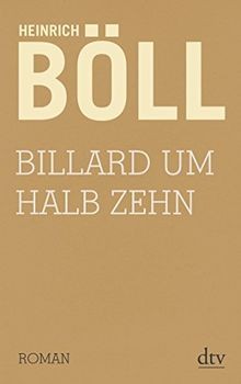 Billard halb zehn roman de - halb, zehn: