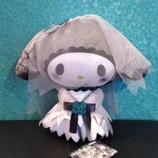 sanrio ma mélodie poupée en peluche mariage fantôme ver. furyu 25cm