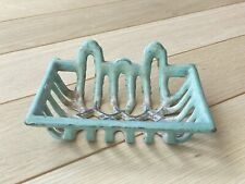 Charmant Porte Savon émaillé Ancien - Salle de bain - Cuisine Grand modèle