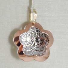 Pendentif en or Blanc Rose 750