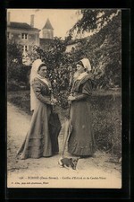 CPA Échiré, Coiffes d´