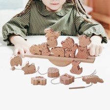 Jeu d'équilibre en bois à