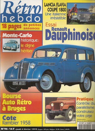 Retro hebdo renault - retro,