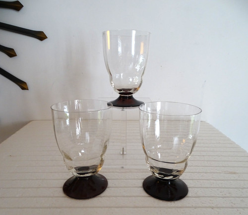 Verres art deco 1930 verre - art,