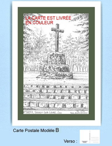 58297 carte postale - carte,