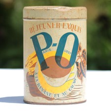 Ancienne boîte publicitaire