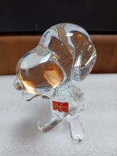 Figurine Snoopy en cristal de