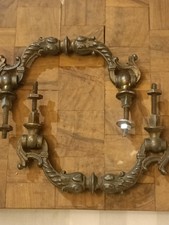 Paire de Poignées de Meuble Napoléon III en Métal XIXème