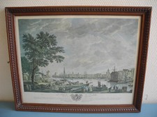 ancien cadre Le port de La