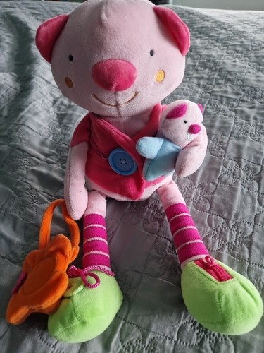 Peluche bawi doudou ours chat - doudou,