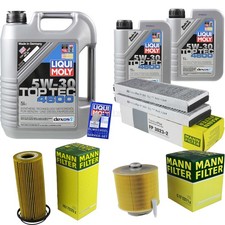 Kit D'Inspection Filtre Liqui Moly Huile 7L 5W-30 pour Audi A6 4F2 C6 2.4 3.2
