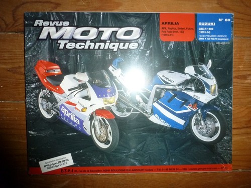 Af1 gsxr1100 revue - gsxr1100, technique