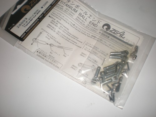Kyosho z8003 titanium ball end - ball,