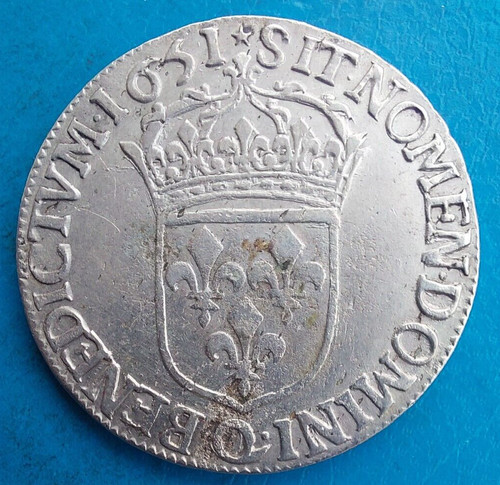 Louis xiv demi écu - louis,