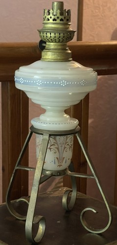 Lampe pétrole art deco - pétrole, en