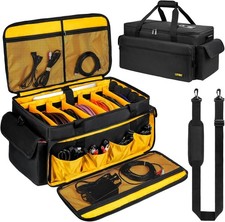 Large DJ Equipment Bag with 6