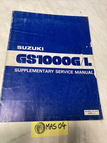 Suzuki gs1000gl gs1000g - suzuki, t