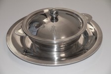 PLAT à VIANDE et LEGUMIER