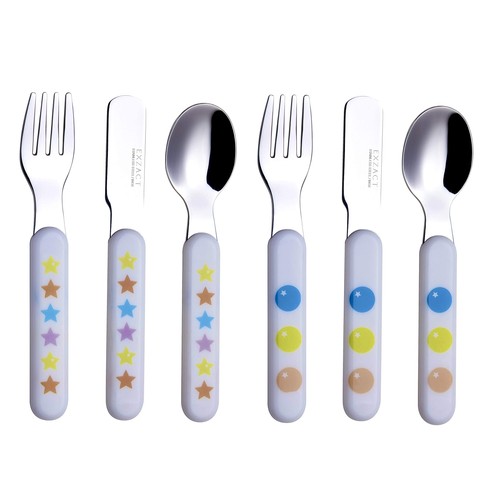Couverts pour enfants 6pcs - couverts, en