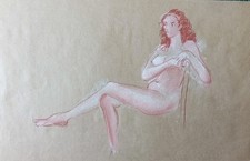 Pierre Millous, Dessin, Nu Féminin