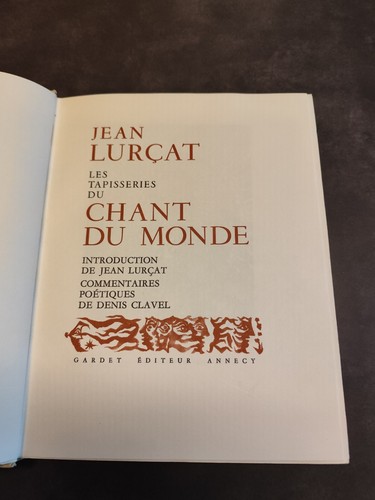 Les tapisseries chant du - les,