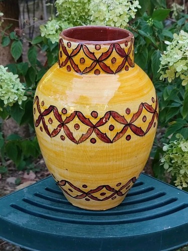 Ancien vase terre - vase, cuite